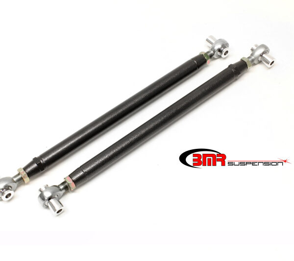 BMR 64-72 A-Body Double Adj. Offset Lower Control Arms - Black Hammertone