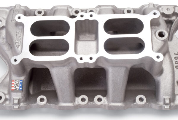 Edelbrock Ford 351 W Dual Quad Air Gap Manifold