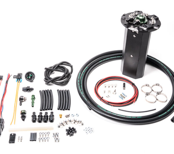 Radium 09-20 Nissan 370Z Fuel Hanger Surge Tank (Pumps Not Incl.) Brushless Ti Automotive E5LM