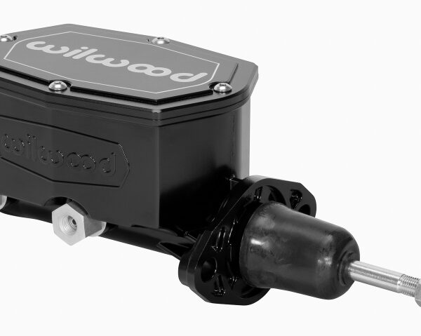 Wilwood Compact Tandem Master Cylinder - 7/8in Bore - w/Pushrod (Black)