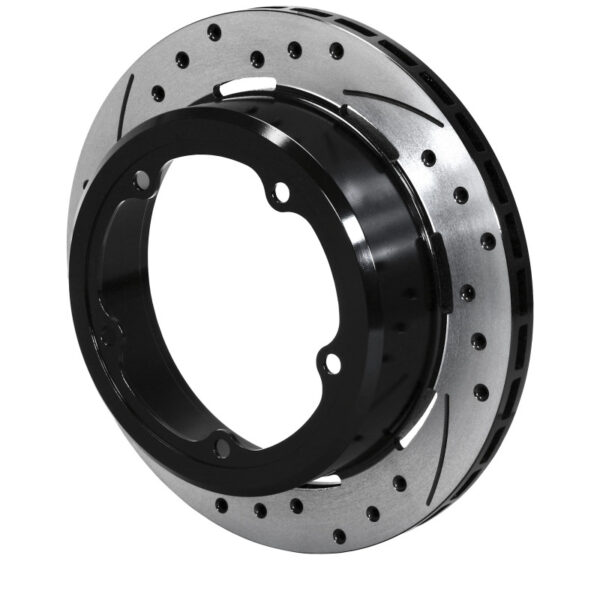 Wilwood Rotor-1.91in Offset-SRP-BLK-Drill-RH 11.00 x .810 - 5 x 5.75in Floater