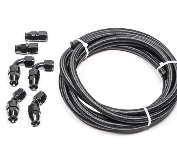 Radium Engineering 8AN Universal DIY PTFE Hose Kit - Black