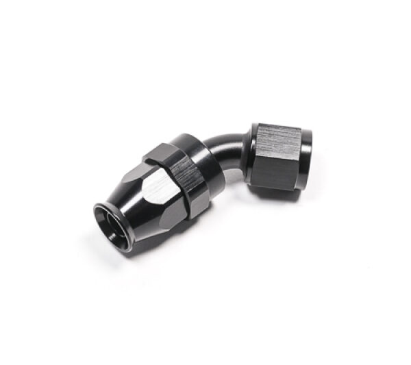 Radium Engineering -8AN 45 Degree PTFE Hose End - Black