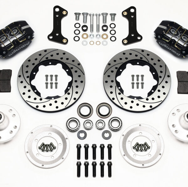 Wilwood Dynapro Dust-Boot Front Kit 11.00in Drilled 67-69 Camaro 64-72 Nova Chevelle
