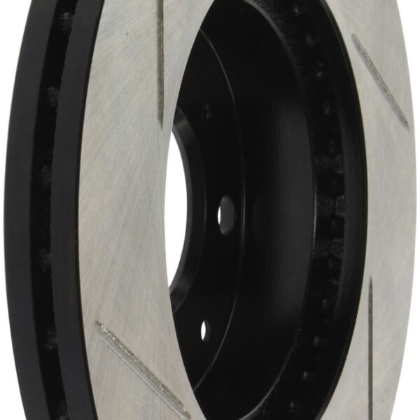 StopTech Power Slot 93-00 Honda Civic DX w/ Rr Drum Brakes Front Left Rotor