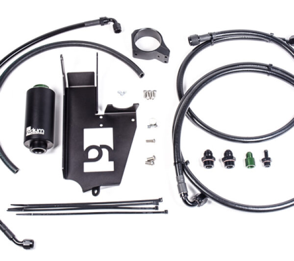 Radium Engineering Fuel Hanger Plumbing Kit Mitsubishi Evo 7/8/9 - Stainless Filter