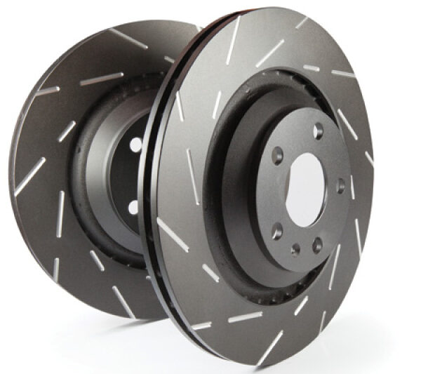 EBC 2017+ Infiniti QX30 2.0L Turbo USR Slotted Front Rotors