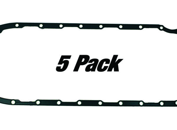 Moroso Chevrolet Big Block Mark IV Oil Pan Gasket - One Piece - Reinforced Steel (5 Pack)