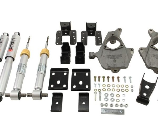 Belltech LOWERING KIT 2014 Chevy/GMC Silverado/Sierra All Cabs 2WD 2in Front/4in Rear w/ Shocks