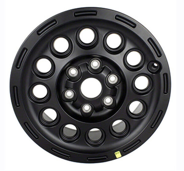 Ford Racing Bronco 17x8.0in Single Wheel - Matte Black