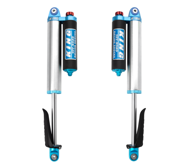 King Shocks 2018+ Jeep Wrangler JL Rear 2.5 DiaPiggyback Res Shock 2.5in-5in Lift w/Adj (Pair)