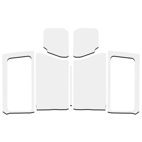 DEI 18-23 Jeep Wrangler JL 2-Door Boom Mat Complete Headliner Kit - 7 Piece - Gray