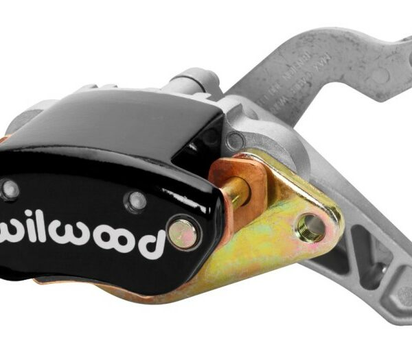 Wilwood Caliper-MC4 Mechanical-R/H - Black w/ Logo 1.19in Piston .81in Disc