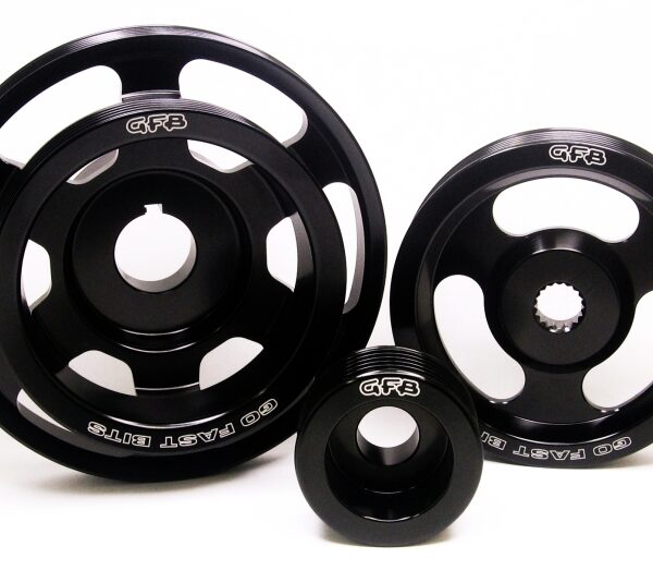 GFB 08+ WRX/STi / 09+ Forester / 03-09 LGT 3 pc Underdrive/Non-Underdrive Pulley Kit
