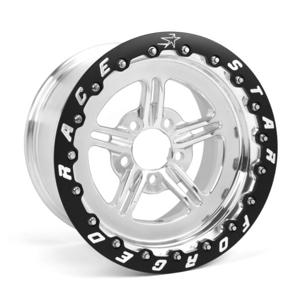 Race Star 63 Pro Forged 15x10 SBL Sportsman 5x4.50 BC / 3.00in. BS Wheel - Polished