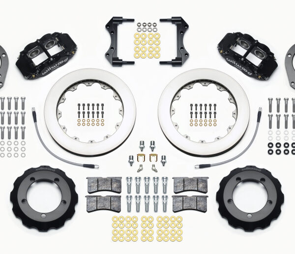 Wilwood Narrow Superlite 4R Front Hat Kit 12.88in 76-77 Ford Bronco Dana 44 w/Lines
