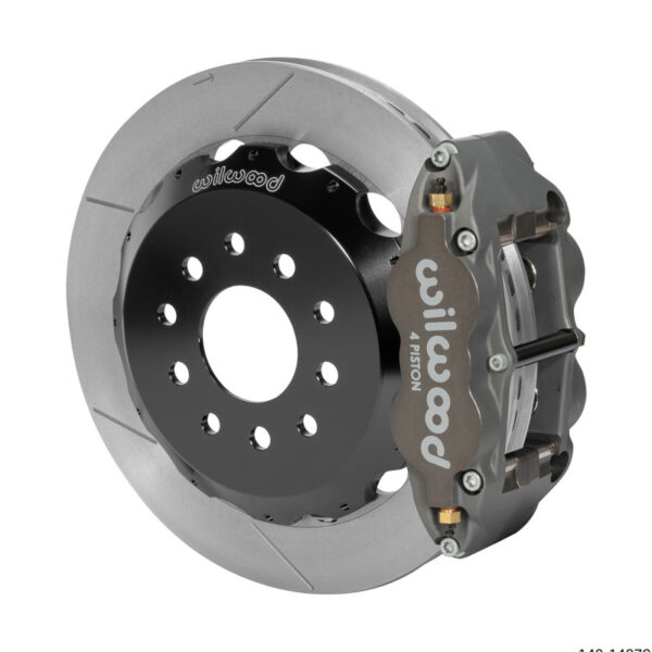 Wilwood Narrow Superlite 4R Rear Kit 12.88in Slotted Rotor Anodized 88-96 Chevy Corvette C4