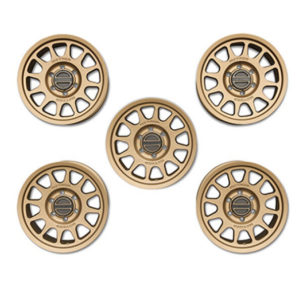 Ford Racing Bronco 17x8.5in Method Wheel & Center Cap - Bronze