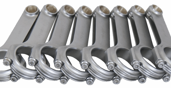 Eagle Chevy Big Block Standard Forged 4340 H-Beam Connecting Rods with L19 Bolts