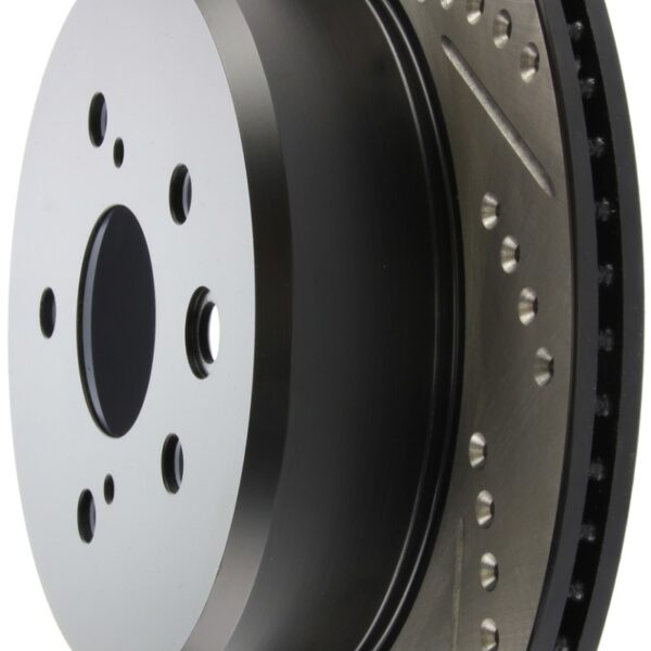 StopTech Slotted & Drilled Sport Brake Rotor Right Rear 13-14 Lexus GS300/350/400/430