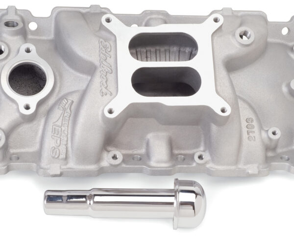 Edelbrock Intake Manifold Performer Eps w/ Oil Fill Tube And Breather for Small-Block Chevy