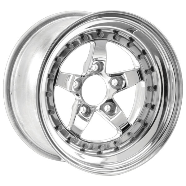 Weld Weldstar 15x7 / 5x4.75 BP / 4.5in. BS Polished Wheel - Non-Beadlock