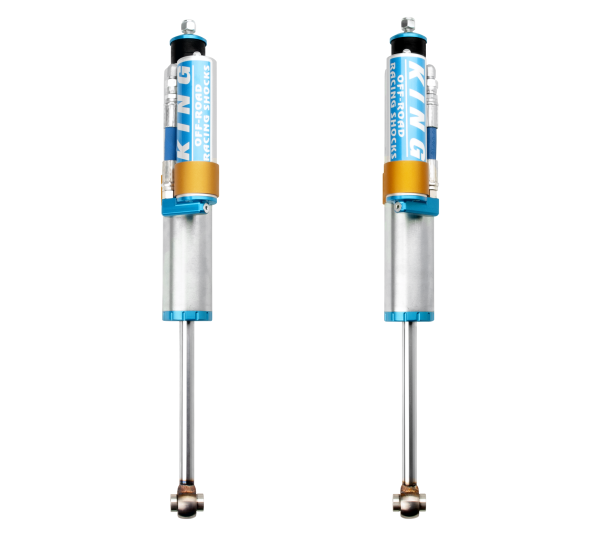 King Shocks 2005+ Ford F-250/F-350 4WD Front 2.5 Dia Remote Res Shock for 1-2.5in Lift (Pair)