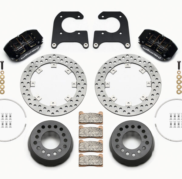 Wilwood Dynapro Lug Mount Single Rear Dynamic Kit SA Drilled M-W/Lamb Ends 1/2in Studs