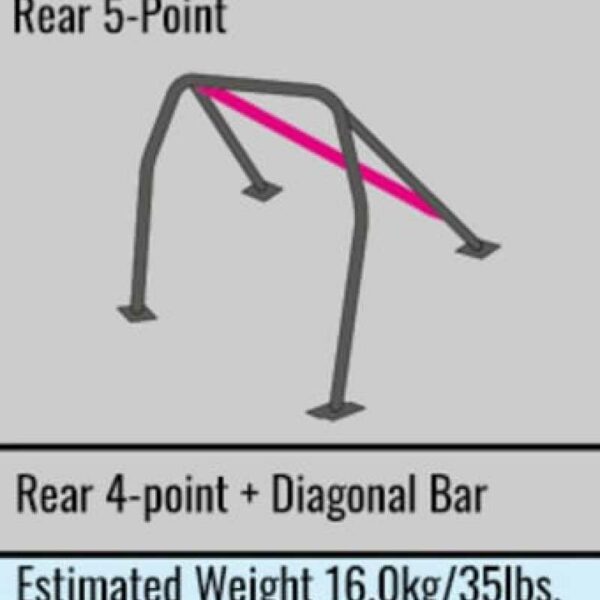 Cusco CZ4A EV10 2 Passenger 5P Roll Cage 40 Safety21 (S/O / No Cancel)