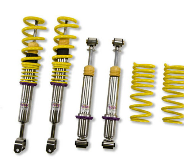 KW Coilover Kit V2 Audi A4 S4 (8D/B5 B5S) Sedan + Avant; Quattro incl. S4; all engines