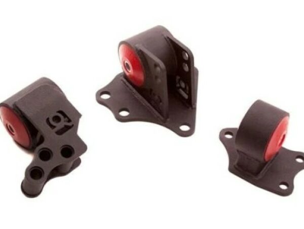 Innovative 95-99 Mitsubishi Eclipse 4G63 / 4G64 Black Steel Mounts 95A Bushings