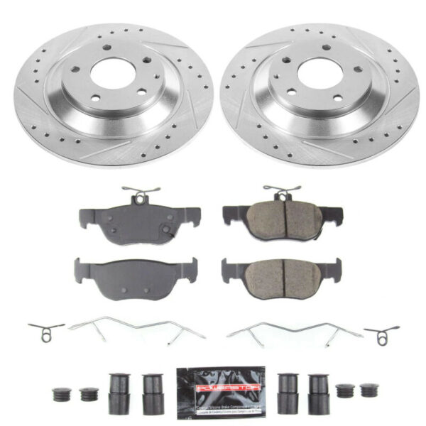 Power Stop 20-22 Mazda CX-30 Rear Z23 Evolution Brake Kit