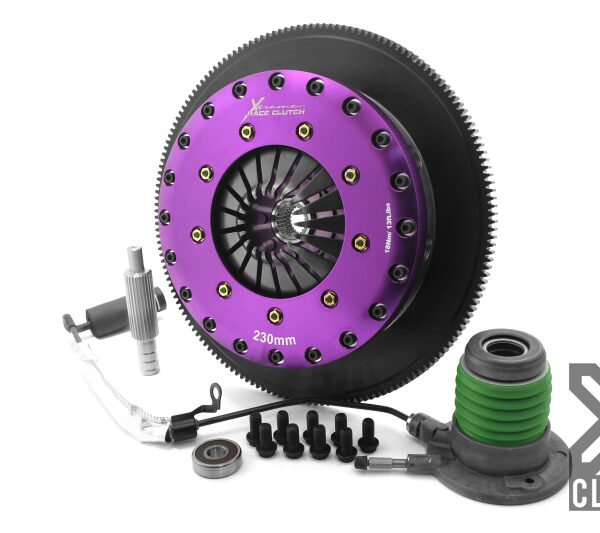 XClutch 09-13 Chevrolet Corvette ZR1 6.2L 9in Twin Solid Ceramic Clutch Kit