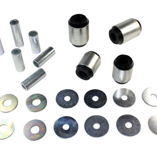 Whiteline Plus 02-09 Lexus GX470 / 06+ Toyota FJ Cruiser Fr C/A - Lwr Inner Front & Rear Bushing Kit