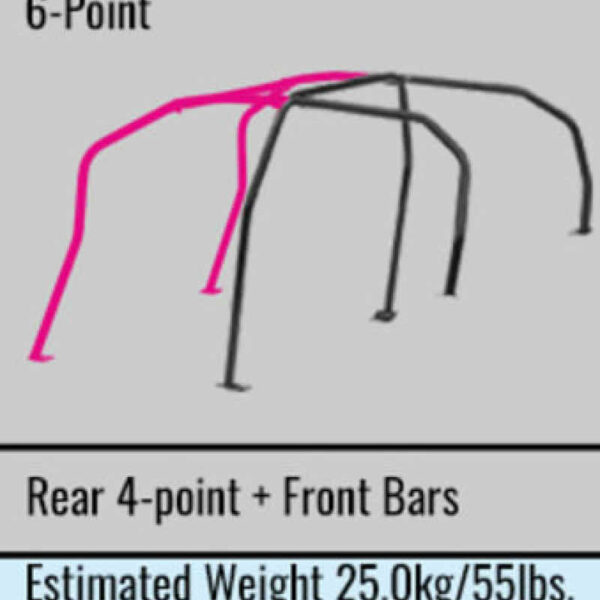 Cusco GRB Impreza 4 Passenger 6P Roll Cage Safety21 (S/O / No Cancel)