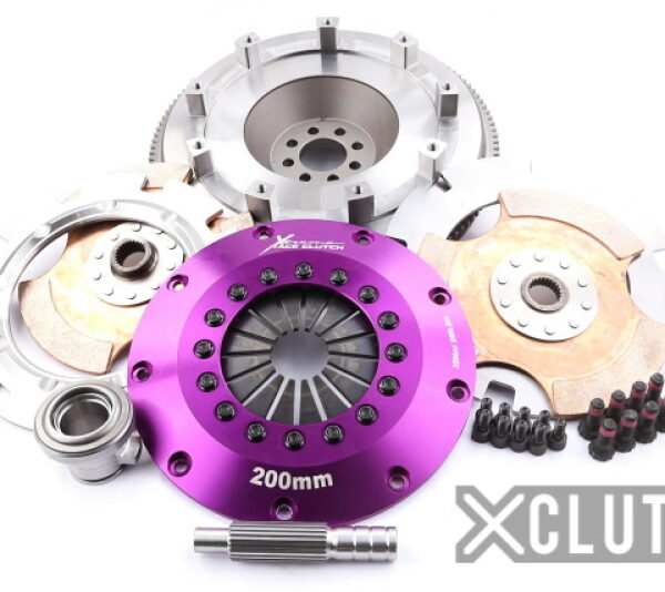XClutch 03-06 Nissan 350Z Track 3.5L 8in Twin Solid Ceramic Clutch Kit