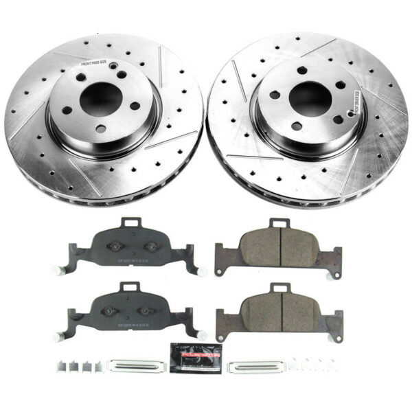 Power Stop 2021 Audi Q5 Sportback Front Z23 Evolution Brake Kit