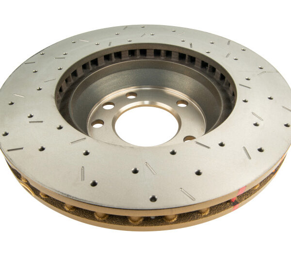 DBA 3/06-08 Audi Q7 Front Drilled & Slotted 4000 Series Rotor