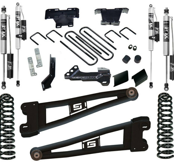 Superlift 23 Ford F-250 and F-350 Super Duty 4WD4in Radius Arm Lift Kit