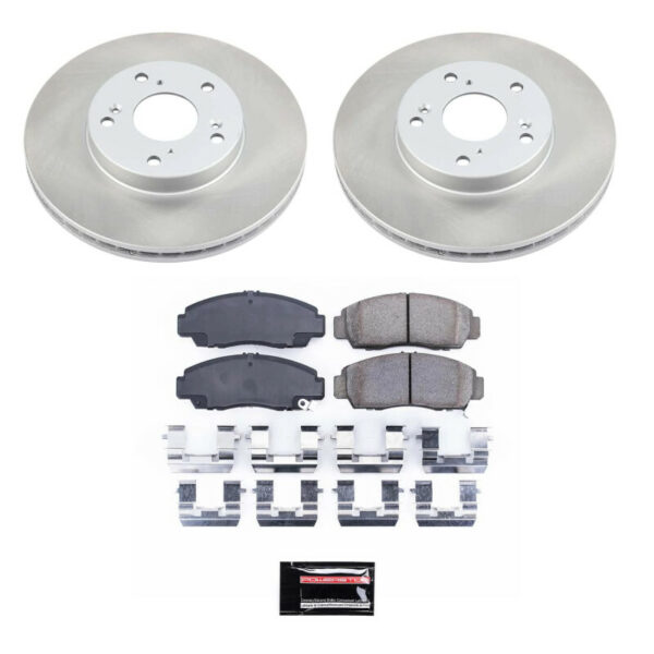 Power Stop 03-07 Honda Accord Front Semi-Coated Rotor Kit