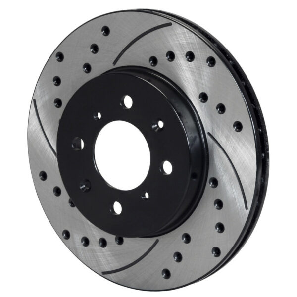 Wilwood Rotor-.68in Offset-SRP-BLK-Drill-RH 10.32 x .83 - 4 x 3.93