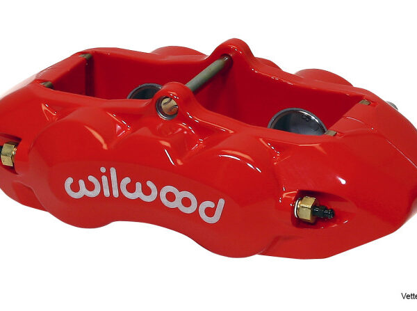 Wilwood Caliper-D8-4 Rear Red 1.38in Pistons 1.25in Disc