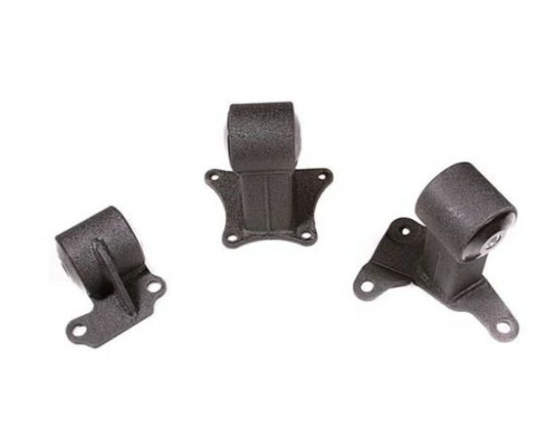 Innovative 94-97 Accord H/F Series Black Steel Mounts 95A Bushings (EX Chassis H22/F22A)