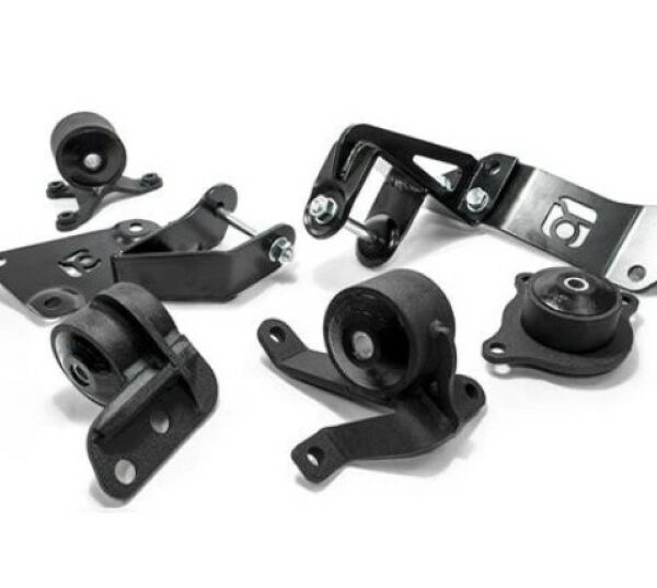 Innovative 01-05 Civic K-Series Black Steel Mounts 75A Bushings (Not K24 Trans)