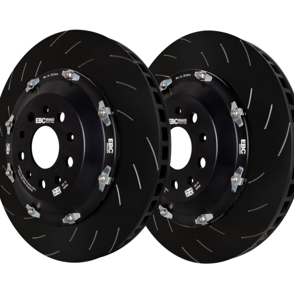 EBC Racing 2020+ Chevrolet Corvette Stingray 6.2L (w/Z51 Perf Package) 2 Piece SG Racing Rear Rotors