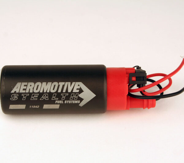 Aeromotive 340 Series Stealth In-Tank E85 Fuel Pump - Offset Inlet - Inlet Inline w/Outlet