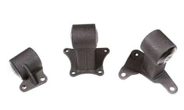 Innovative 94-97 Accord H/F Series Black Steel Mounts 95A Bushings (EX Chassis H22/F22A)
