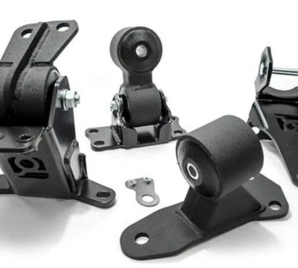 Innovative 12-15 Civic K-Series Black Steel Mounts 75A Bushings (K24Z7 and Manual Trans)