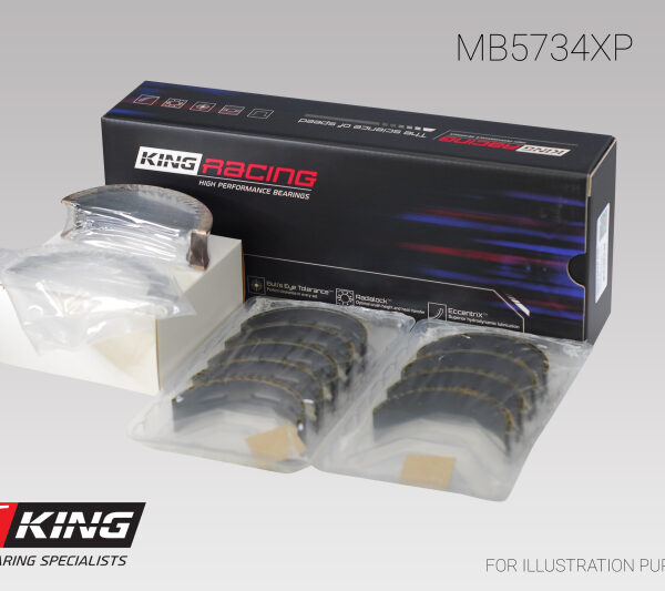 King Ford Mustang 302 Coyote (Size .25) Performance Main Bearing Set