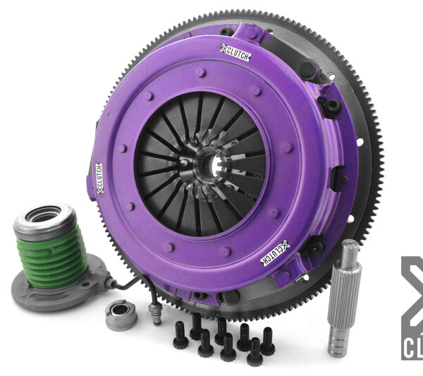 XClutch 07-12 Ford Mustang Shelby GT500 5.4L 10.5in Twin Solid Organic Clutch Kit